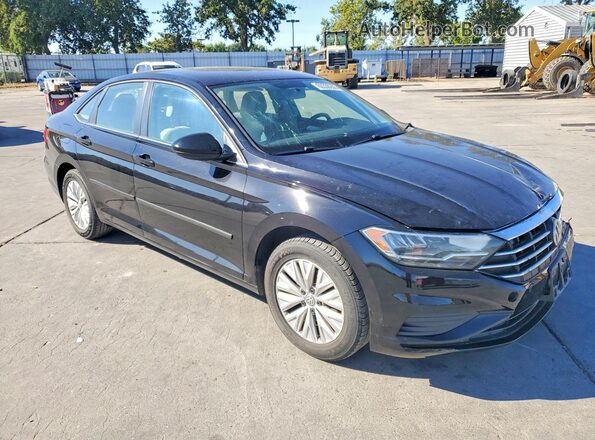 3VWN57BU5KM244756 2019 VOLKSWAGEN JETTA Black Przód prawy