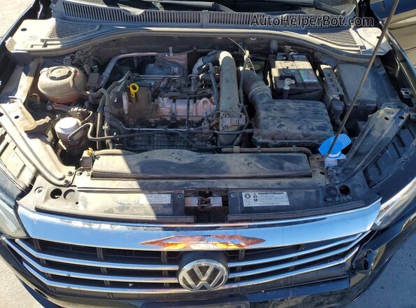 3VWN57BU5KM244756 2019 VOLKSWAGEN JETTA Black Widok wnętrza z tyłu