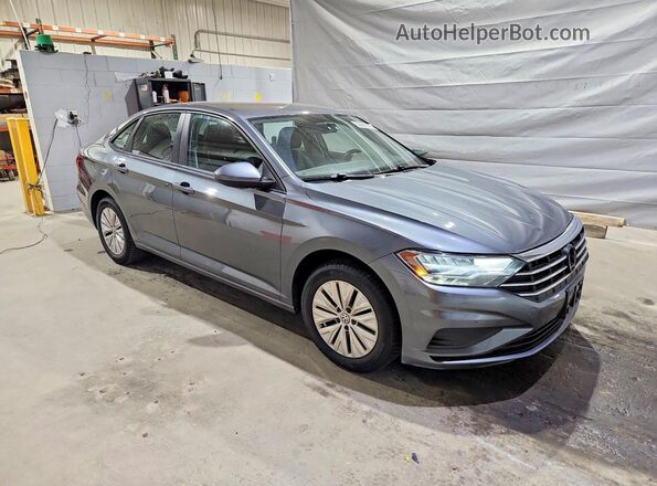 3VWN57BU6KM015616 2019 VOLKSWAGEN JETTA Gray Delantero derecho