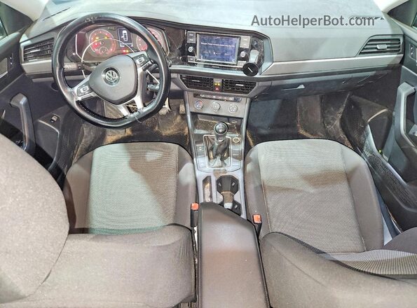 3VWN57BU6KM015616 2019 VOLKSWAGEN JETTA Gray Vista del salpicadero