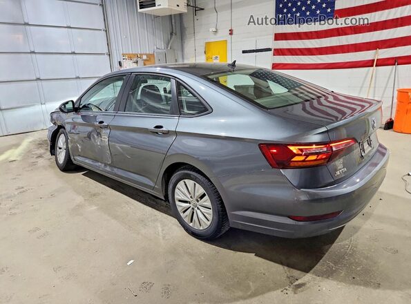 3VWN57BU6KM015616 2019 VOLKSWAGEN JETTA Gray Trasero izquierdo