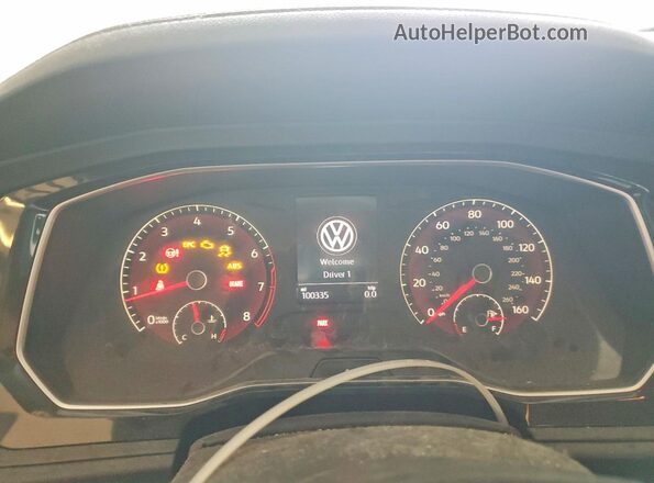 3VWN57BU6KM026955 2019 VOLKSWAGEN JETTA Charcoal Սարքավորումների վահանակի տեսք