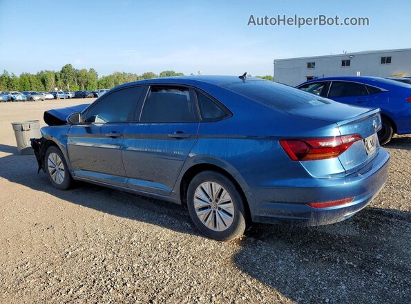 3VWN57BU6KM200944 2019 VOLKSWAGEN JETTA Blue Задня ліва чверть