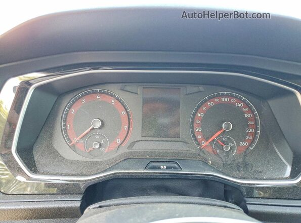 3VWN57BU6KM200944 2019 VOLKSWAGEN JETTA Blue Вид щитка приладів