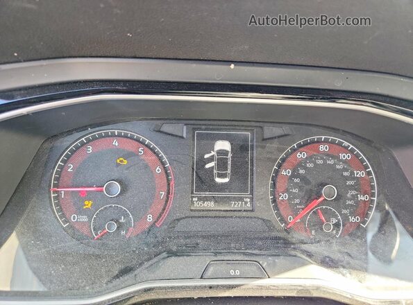 3VWN57BU9LM052600 2020 VOLKSWAGEN JETTA White Instrument cluster view