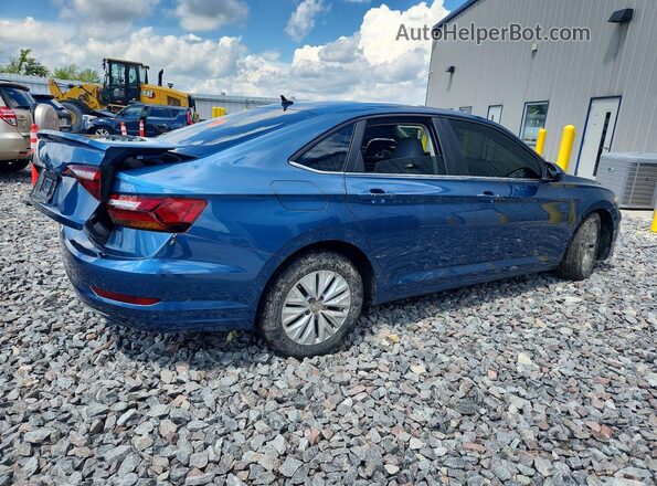 3VWN57BUXKM227127 2019 VOLKSWAGEN JETTA Blue უკანა მარჯვენა