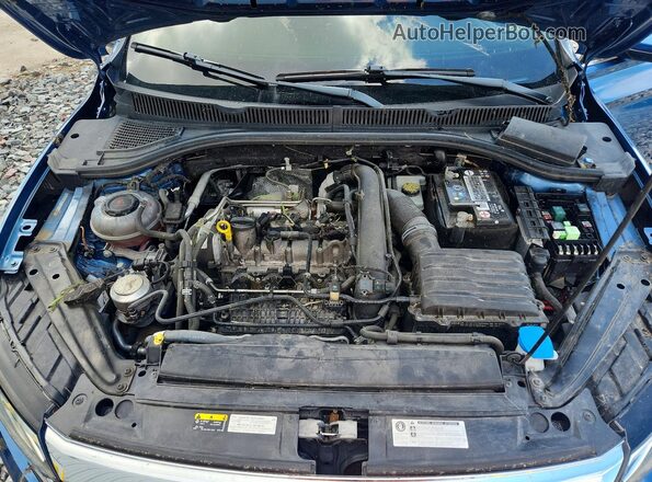 3VWN57BUXKM227127 2019 VOLKSWAGEN JETTA Blue უკანა სალონის ხედი