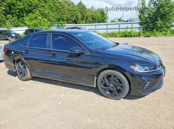 3VWSX7BU1SM099681 2025 VOLKSWAGEN JETTA Черный Передняя правая четверть