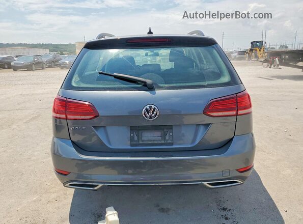 3VWY57AU4KM511772 2019 VOLKSWAGEN GOLF Silver Widok z tyłu