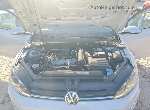 3VWY57AUXKM509038 2019 VOLKSWAGEN GOLF Beige Vista del compartimento del motor