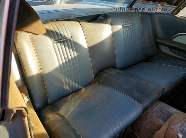 3Y83Z105329 1963 FORD THUNDERBIRD Gray Widok tylnych siedzeń