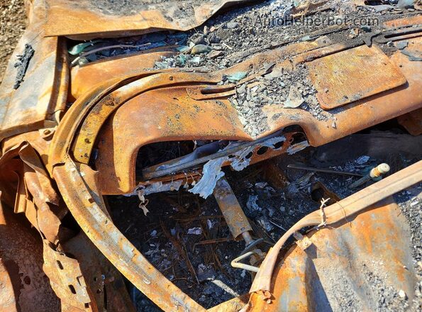 3Z68Z529797 1963 MERCURY MARAUDER Burn ხელსაწყოთა პანელის ხედი