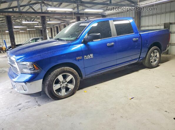 3C6RR6LT5GG318182 2016 RAM 1500 Blue Trasero izquierdo