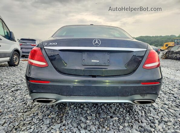 WDDZF4JB2JA375967 2018 MERCEDES-BENZ E Black Вид салону спереду