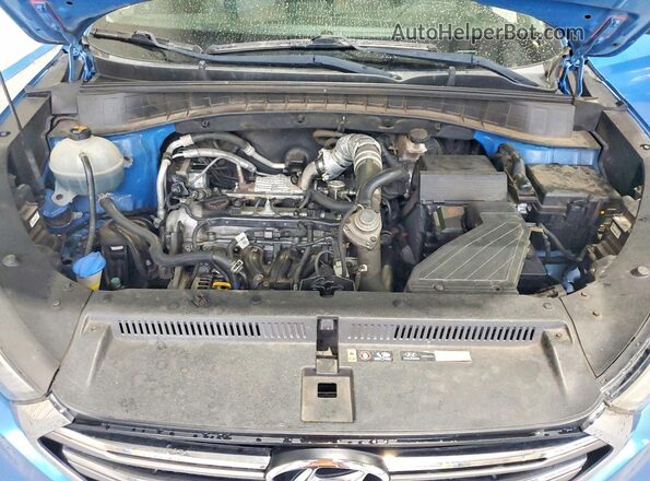 KM8J33A2XGU182429 2016 HYUNDAI TUCSON Blue Вид наклейки з VIN-кодом