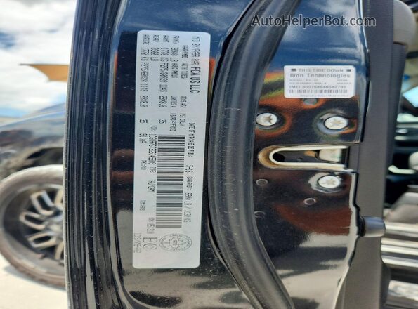 1C6RR7GT3GS349889 2016 RAM 1500 Black Вид наклейки з VIN-кодом