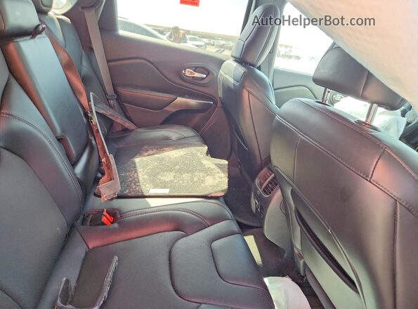 1C4PJLDB7LD623993 2020 JEEP CHEROKEE Gray უკანა სალონის ხედი