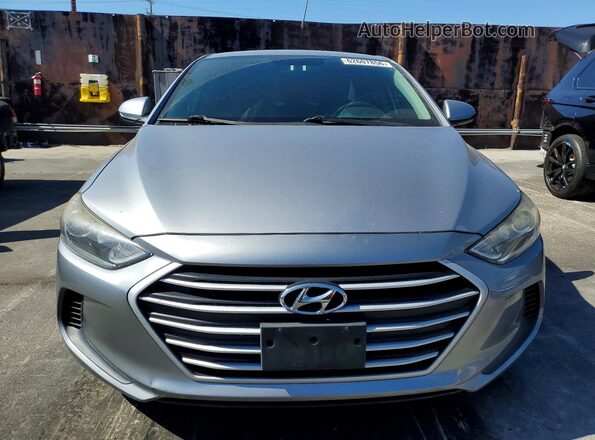 5NPD74LF1HH178583 2017 HYUNDAI ELANTRA Серый Вид сзади