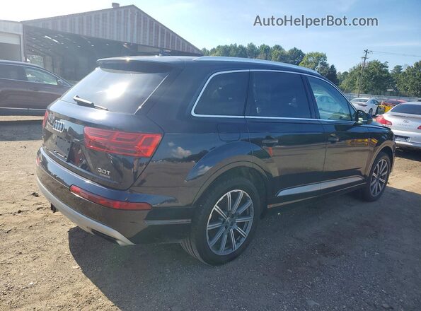 WA1VAAF77HD057274 2017 AUDI Q7 Blue Delantero derecho