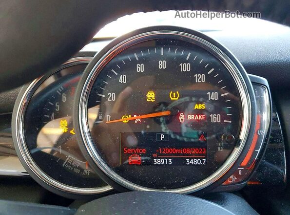 WMWXP5C52K2H29896 2019 MINI COOPER Синий Вид задних сидений