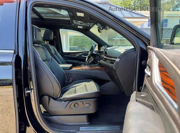 1GYS4KKL5NR278597 2022 CADILLAC ESCALADE Black Вид спереду