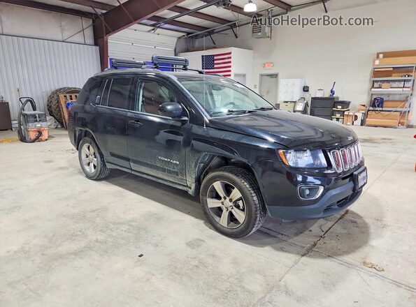 1C4NJDEB7HD176021 2017 JEEP COMPASS Black Front view
