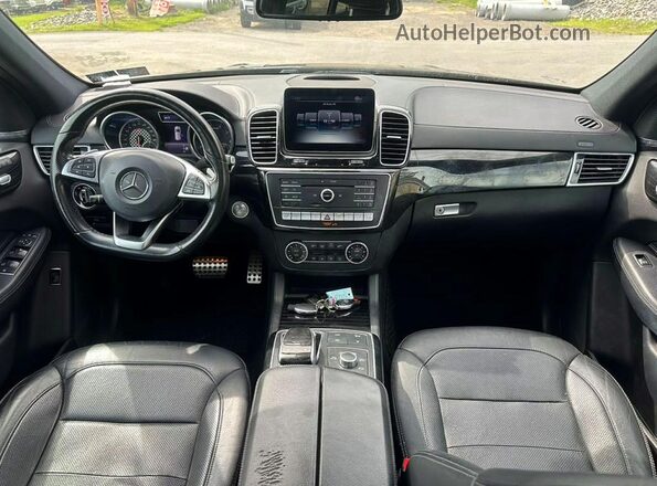 4JGDA6EB3KB192495 2019 MERCEDES-BENZ GLE-CLASS Black ხელსაწყოთა პანელის ხედი