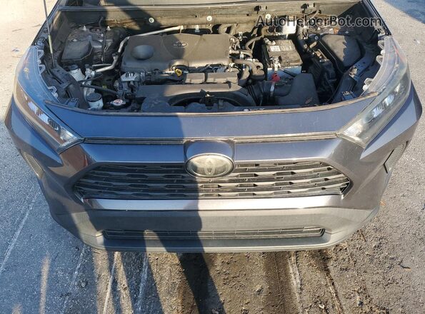2T3H1RFVXKW045940 2019 TOYOTA RAV4 Gray VIN კოდის სტიკერის ხედი