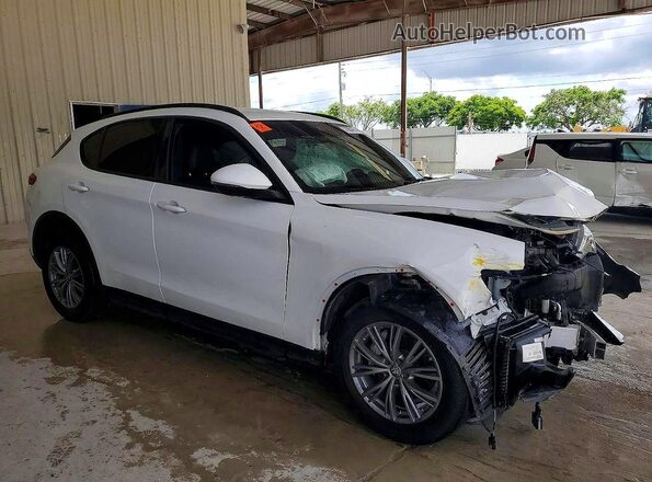 ZASPAJAN5N7D28208 2022 ALFA ROMEO STELVIO White Դիմացի տեսք