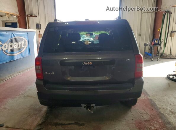 1C4NJRBB7HD135275 2017 JEEP PATRIOT Gray წინა სალონის ხედი