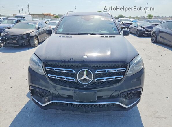 4JGDF7FE7HA752534 2017 MERCEDES-BENZ GLS Black Widok wnętrza z przodu