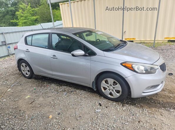 KNAFK5A87G5567757 2016 KIA FORTE Silver წინა ხედი