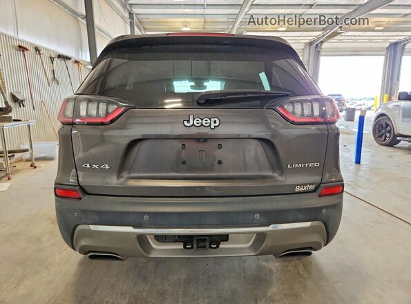 1C4PJMDN1KD207615 2019 JEEP CHEROKEE Серый Вид салона спереди