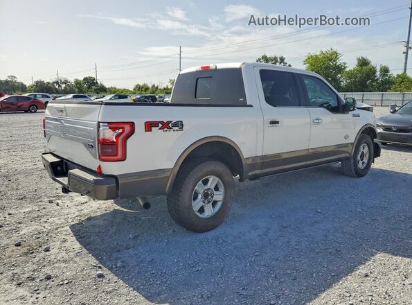 1FTEW1EF7HFA64181 2017 FORD F150 White Передня права чверть