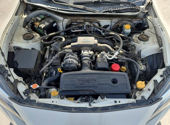 JF1ZCAC18H8606352 2017 SUBARU BRZ Белый Вид подкапотного пространства