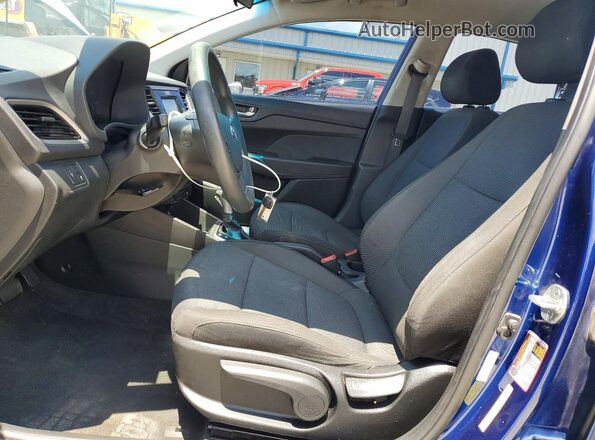3KPC24A36KE070619 2019 HYUNDAI ACCENT Blue Առջևի վահանակի տեսք