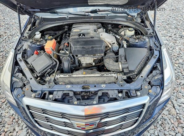 1G6AF5SX3J0131972 2018 CADILLAC ATS Синий Вид подкапотного пространства