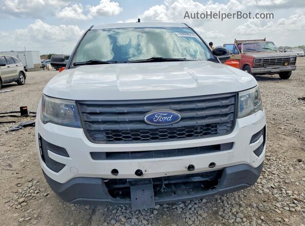 1FM5K8AR9JGC43399 2018 FORD EXPLORER White უკანა ხედი