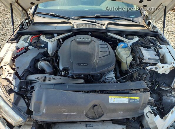 WAUKMAF45JA090414 2018 AUDI A4 Белый Вид подкапотного пространства