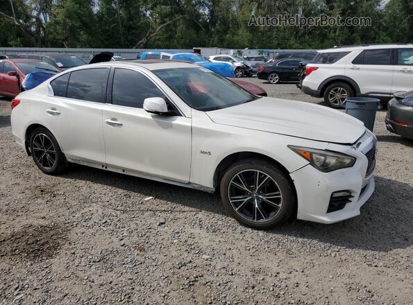 JN1FV7AP4GM421421 2016 INFINITI Q50 White Դիմացի տեսք