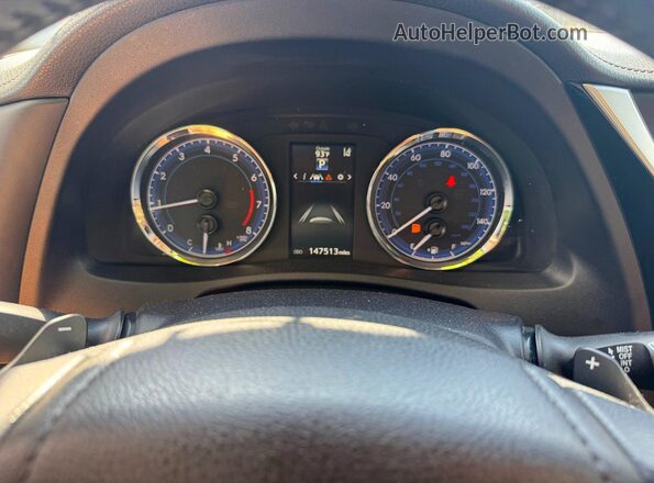 2T1BURHE0HC963127 2017 TOYOTA COROLLA Черный Вид щитка приборов