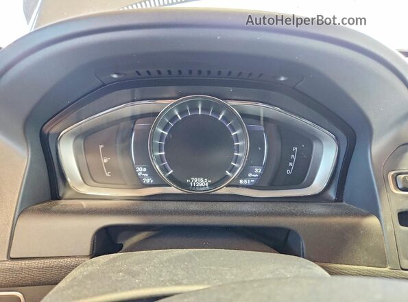 YV4612RM5G2865485 2016 VOLVO XC60 Black Widok tylnych siedzeń