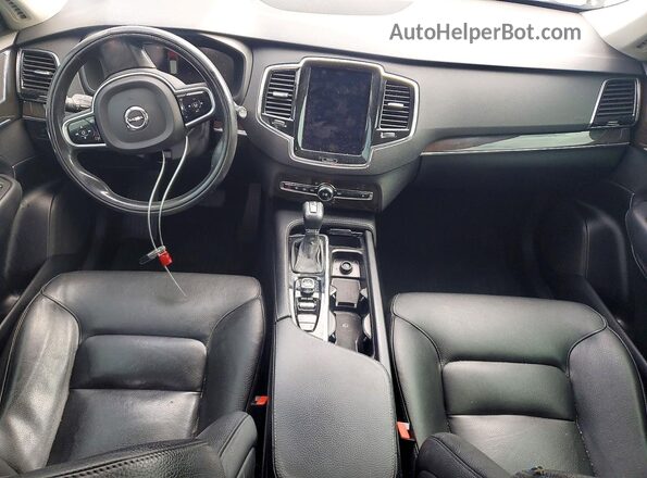 YV4A22PK3J1194226 2018 VOLVO XC90 Gray Widok zestawu wskaźników