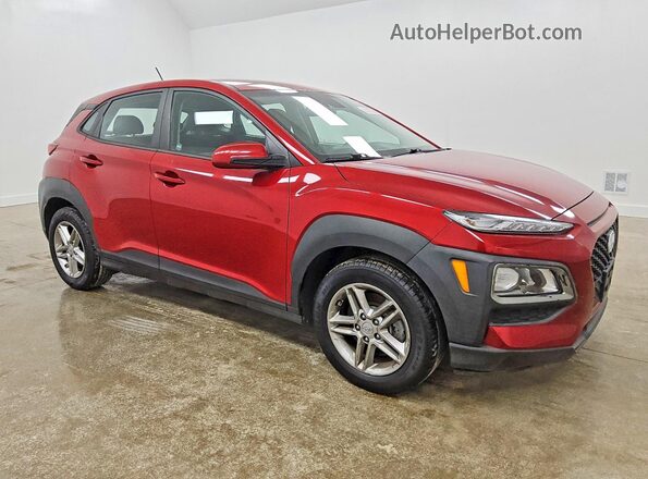 KM8K1CAA5MU675240 2021 HYUNDAI KONA Red Դիմացի տեսք