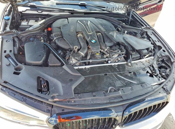 WBAJB9C53KB287994 2019 BMW M5 Black Вид підкапотного простору