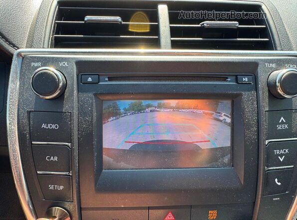 4T1BF1FK3HU318331 2017 TOYOTA CAMRY Black უკანა სალონის ხედი