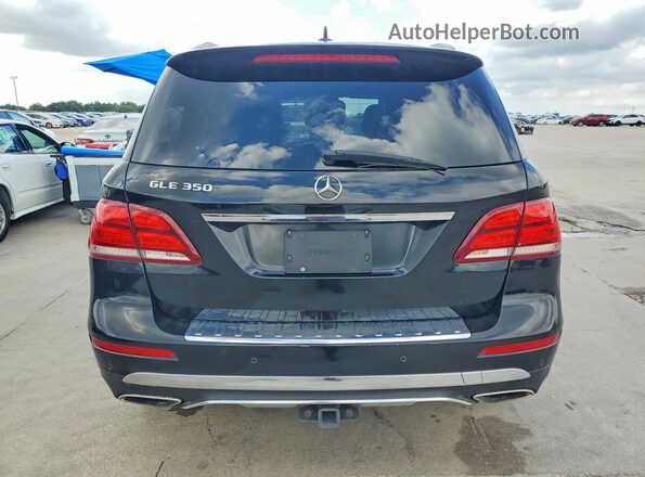 4JGDA5JB7HA834165 2017 MERCEDES-BENZ GLE Black წინა სალონის ხედი