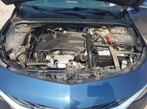 1G1ZD5ST3KF149544 2019 CHEVROLET MALIBU Синий Вид подкапотного пространства