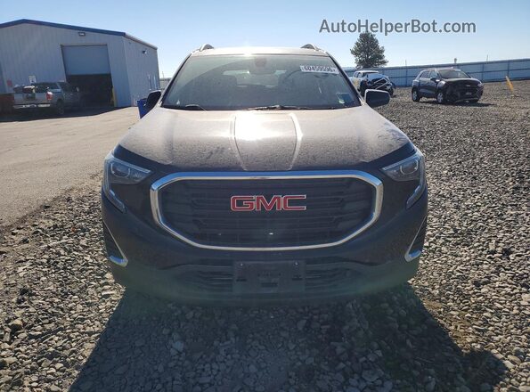 3GKALUEU2JL222689 2018 GMC TERRAIN Black Widok z tyłu