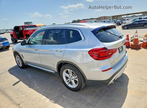 5UXTY3C00L9B69956 2020 BMW X3 Silver Tył prawy